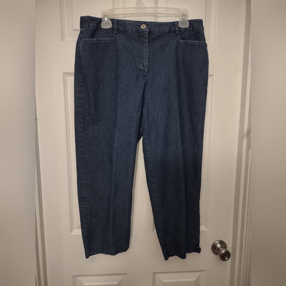 Kim Rogers Capri Jeans Size 14 - Picture 2 of 6